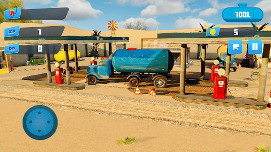 Gas Station Simulator Games 3d