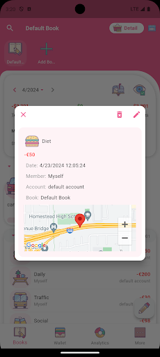 Screenshot of Money+ Cute Expense Tracker