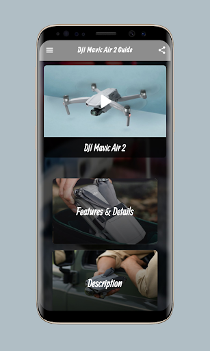 Android application DJI Mavic Air 2 Guide screenshort