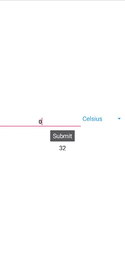 Temperature Converter Screen 2