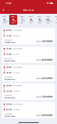 Đặng Gia Limousine Screen 2
