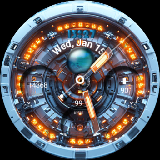 kp587 Watch Face Logo