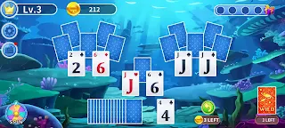 Yaloo Solitaire TriPeaks - Screenshot 1