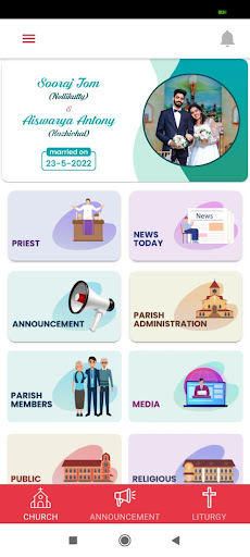 Android application St Augustine's Church screenshort