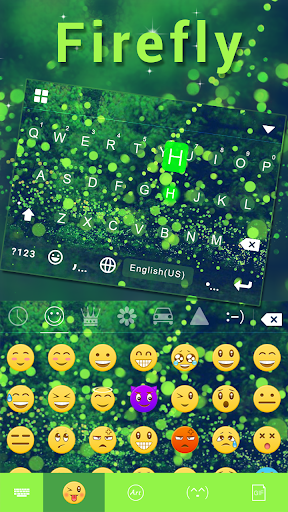Firefly Kika Keyboard Theme Screen 3