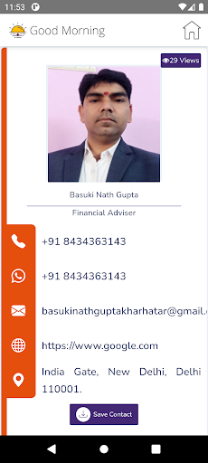 Android application Basuki Nath Gupta screenshort
