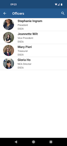 DSEA Member Connect Screen 3