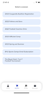 BYU Sports Camps Captivate App