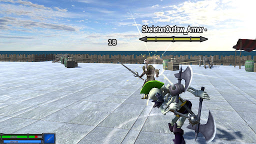 Android application Blade Hero : The Sword Fighter screenshort