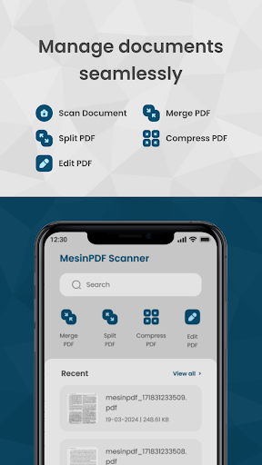 MesinPDF: Scan, Edit & Stamp Screen 2
