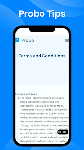 Probo - Tips Opinion Trading
