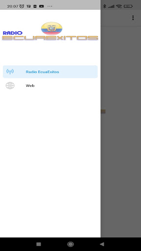 Android application Radio EcuaExitos screenshort