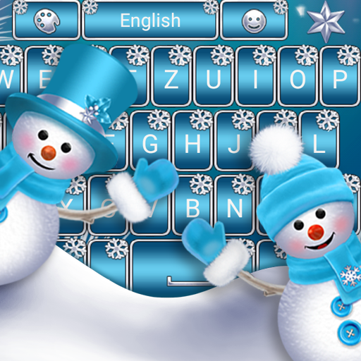 Snowman Go Keyboard theme logo