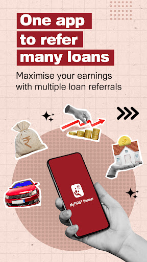 Android application MyFIRST Partner - Refer & Earn screenshort
