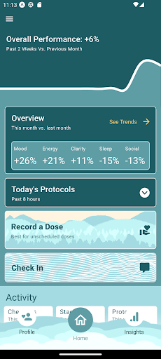 Android application Psily screenshort