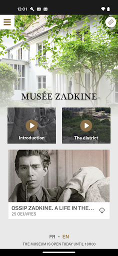 Musée Zadkine Screen 2