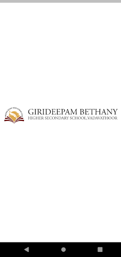 Android application Girideepam Bethany H.S.S screenshort