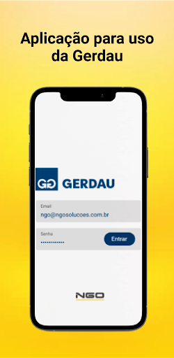Android application RDOe | Gerdau Fiscal screenshort