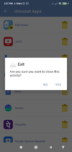 App preview