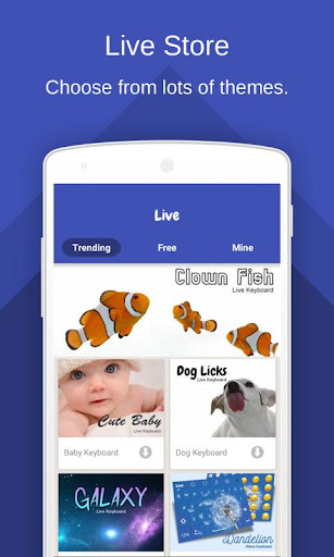 Live Keyboard Animation Emoji