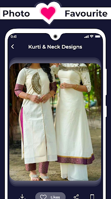 Neck designs kurti sleeves blouse collar suitsのおすすめ画像2