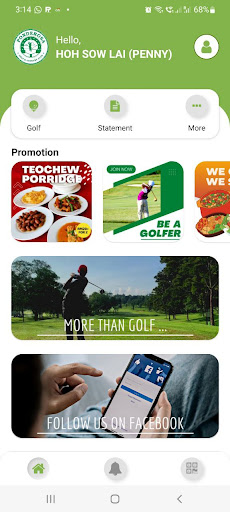 Android application Ponderosa Golf & Country Club screenshort