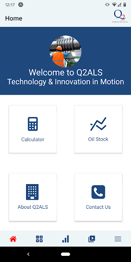 Android application Q2 Artifical Lift Services screenshort