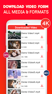 Mp4 Video Downloader & Player