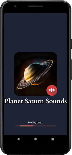 Android application Planet Saturn sounds screenshort