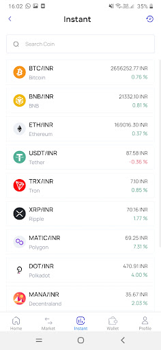 Bitbse - MTG, BTC, ETH Screen 3