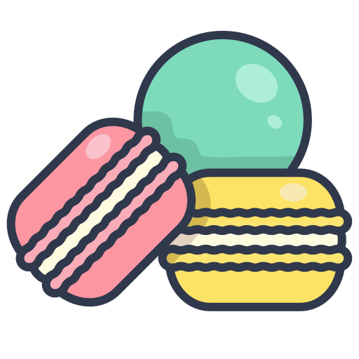 Macaroon Recipes Cookbook logo