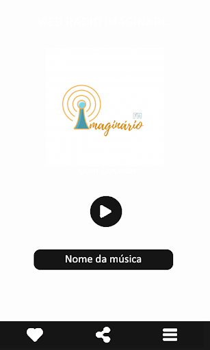 Android application Web Rádio Imaginário screenshort