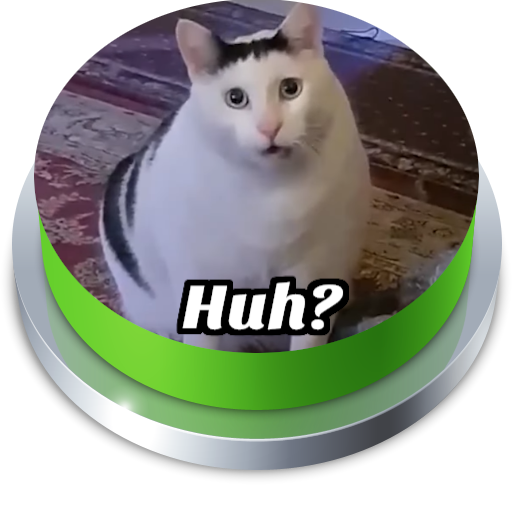 Huh Cat Sound Effect Button logo
