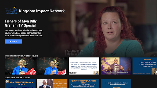 Android application Kingdom Impact Network screenshort
