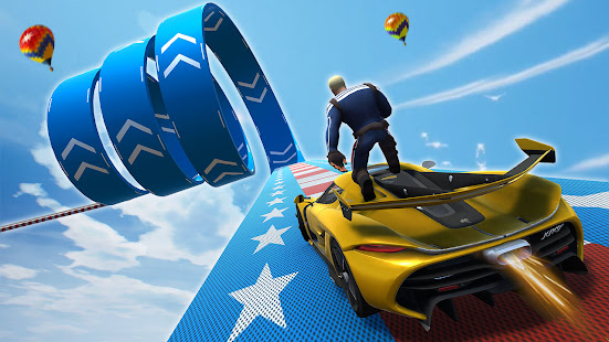 Spider hero Cars Stunt Games 1.3 APK screenshots 2