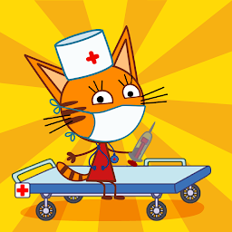 Kid-E-Cats：動物病院。 注射 Mod Apk