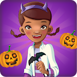 Halloween doctor toy icon