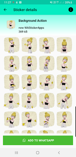 animated stickers for whatsapp Screen 2