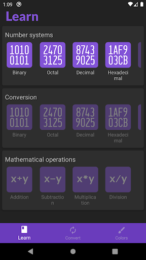 Number System Converter Screen 3