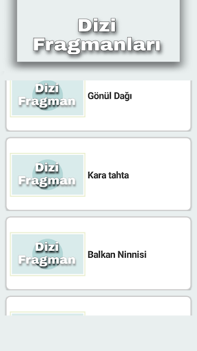 Dizi Fragmanları Screen 2