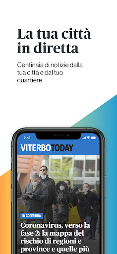 Android application ViterboToday screenshort