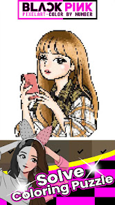 Captura 2 Chibi BlackPink Color By Numbe android