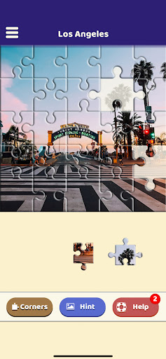 Los Angeles Puzzle Screen 3