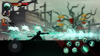 Game screenshot シャドウナイト：忍者格闘アクションゲーム mod apk
