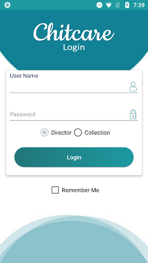 Android application Chitcare SAAS screenshort