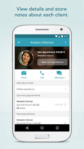 MyTime Scheduler for Merchants Screen 3