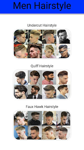Hairstyle for men