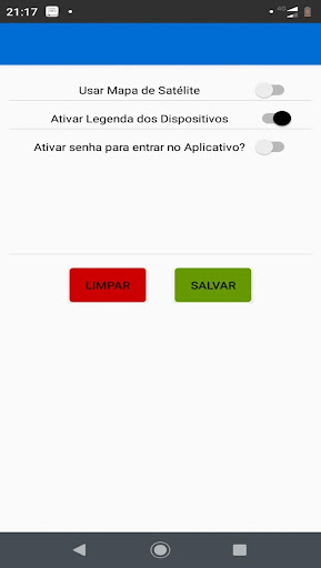 IsaWeb Rastreamento Screen 3