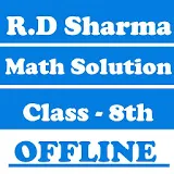 RD Sharma Class 8 Math Solution OFFLINE icon
