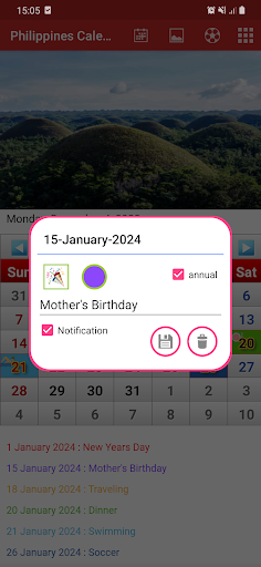 Philippines Calendar 2024 Screen 3